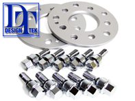 Wheel Spacers 3/5/7mm. Porsche 5/130 stud Pattern with long bolts *DesignTek